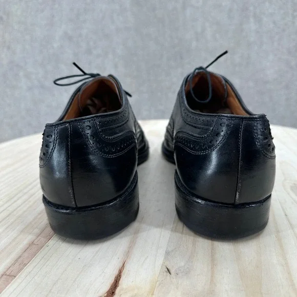 Allen Edmonds Fairhaven Leather Wingtip Brogue Oxford Dress Shoes Mens 8.5 D - Picture 6 of 15